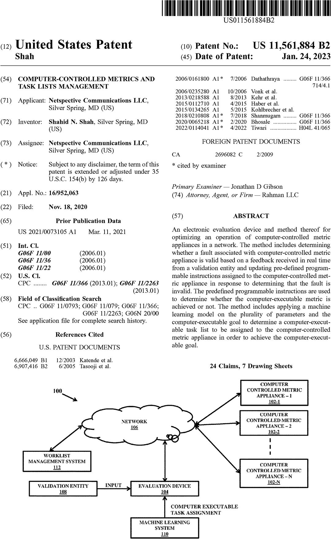 device health monitoring patent