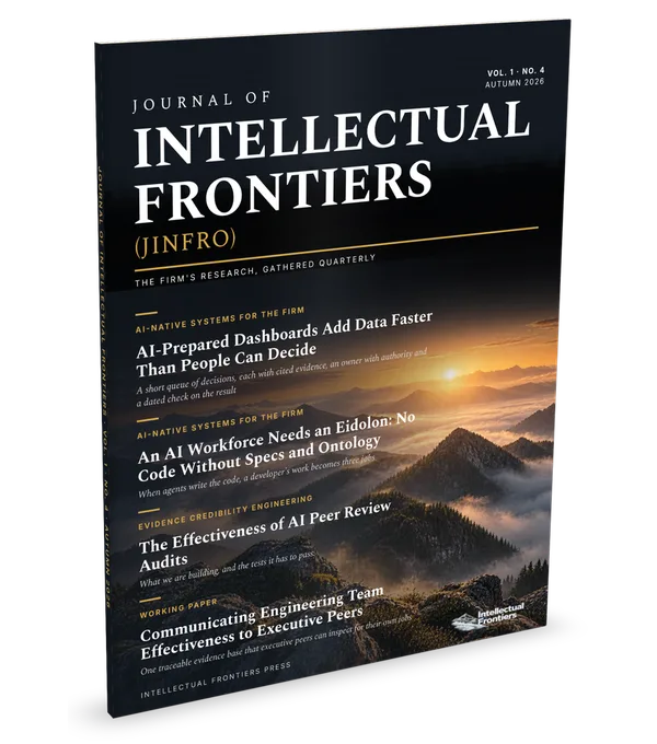 Cover of JINFRO, Vol. 1 · No. 4 · Autumn 2026